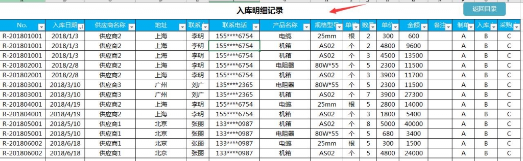 进销存及应收应付账款管理套表，全自动汇总分析，工作秒轻松