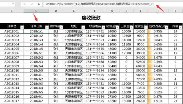 Excel进销存及应收账款管理技巧，自动销售单，直观销售分析