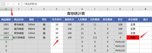 Excel全函数进销存系统，自带损耗登记，利润分析，台账自动生成